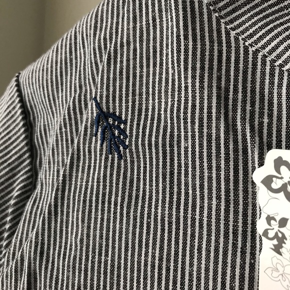 Lightweight embroidered striped shirt - Picture 6 of 6